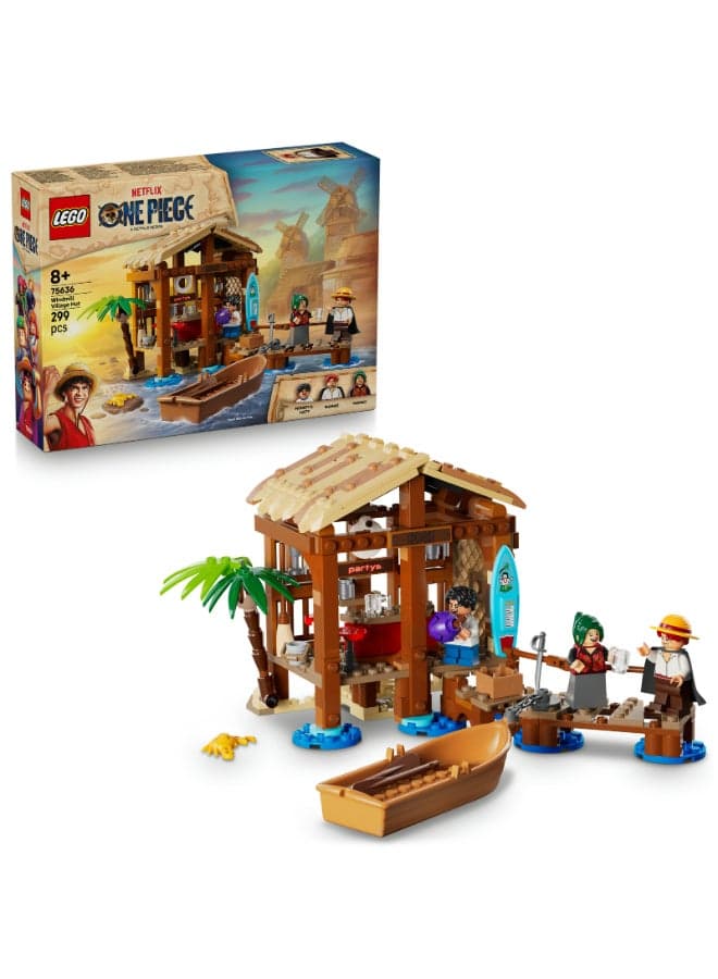 LEGO ONE PIECE Windmill Village Hut 75636 Building Set (299 Pieces)