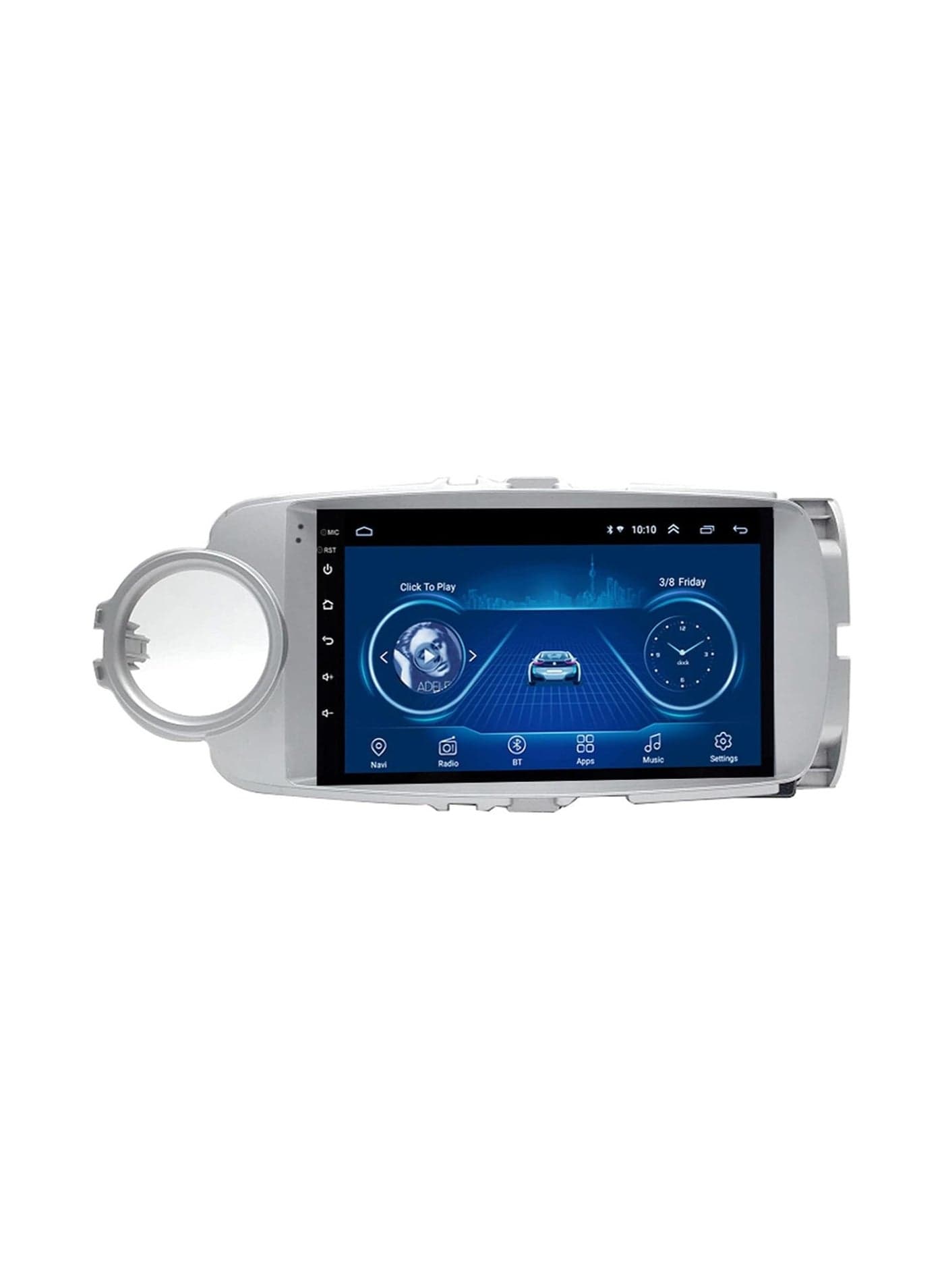 Android Car Stereo for Toyota Yaris 2011 2012 2013 2014 1GB RAM 32GB ROM 9 Inch MirrorLink WiFi BT, IPS Touch Screen with Backup Camera Included