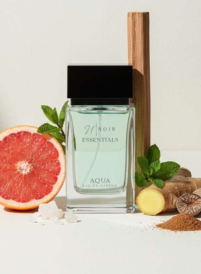 Essential Aqua EDP Perfume – Fresh Citrus & Aquatic Summer Perfume for Men, Long-Lasting 80ml