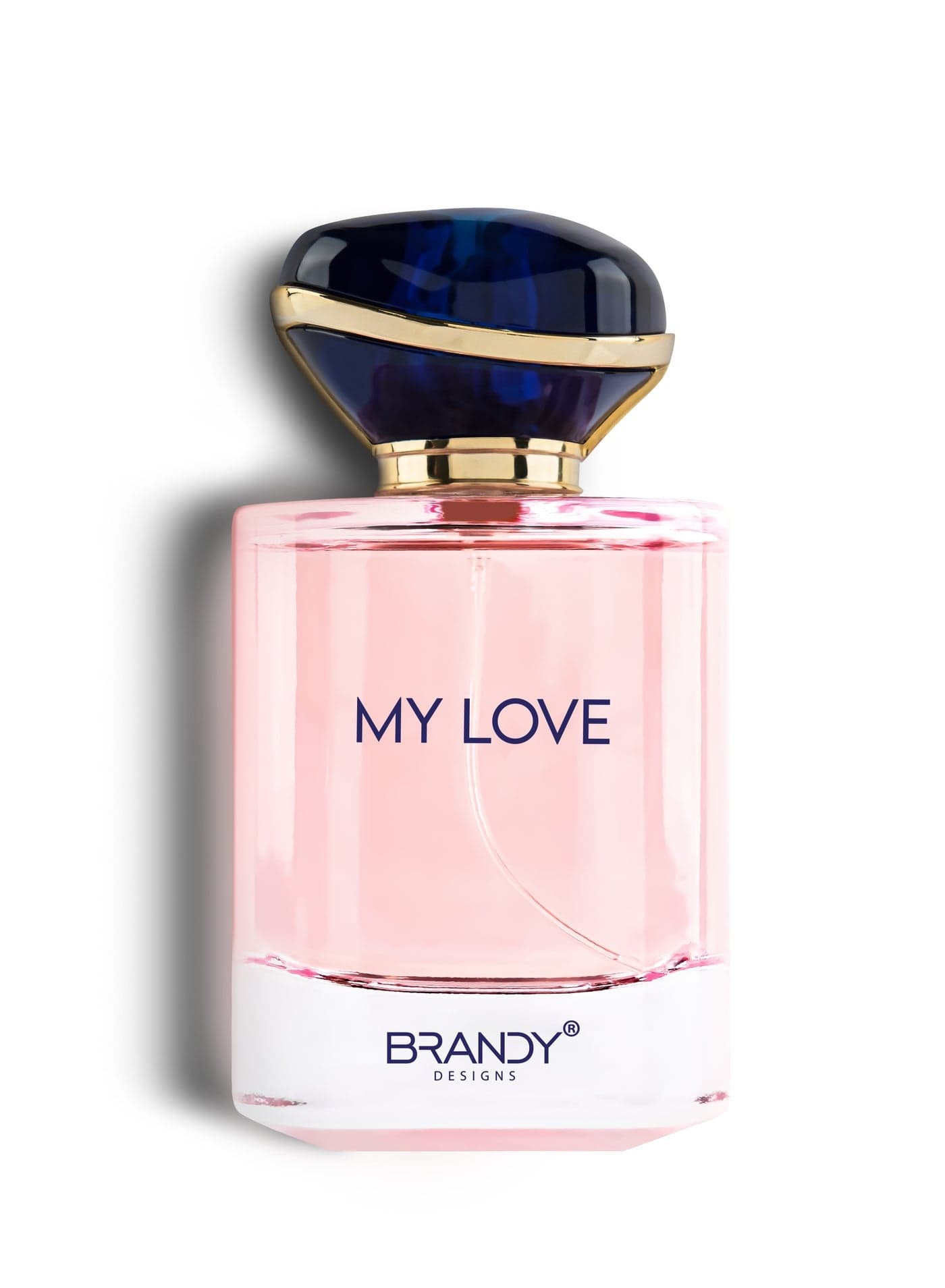 Brandy Designs My Love Eau de Parfum for Women 100ml | Long Lasting Floral Vanilla Musk Perfume with Orange Blossom, Tuberose & Jasmine
