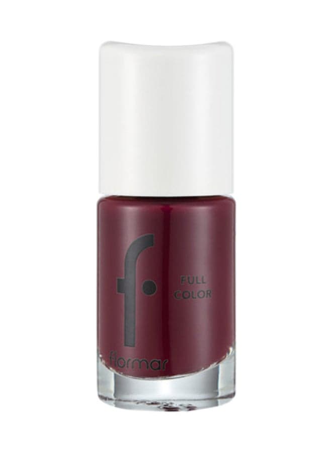 Long Lasting Glossy Nail Polish C40 Royal Maroon