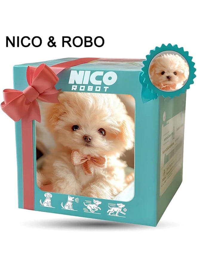 Robot Dog Nico, Robot Puppy That Acts Like A Real Dog, Realistic Robotic AI Pet Dogs, Nico Robots Puppy, Electronic Interactive Stuffed Dogs For Sitting, Barking, Walking And Running