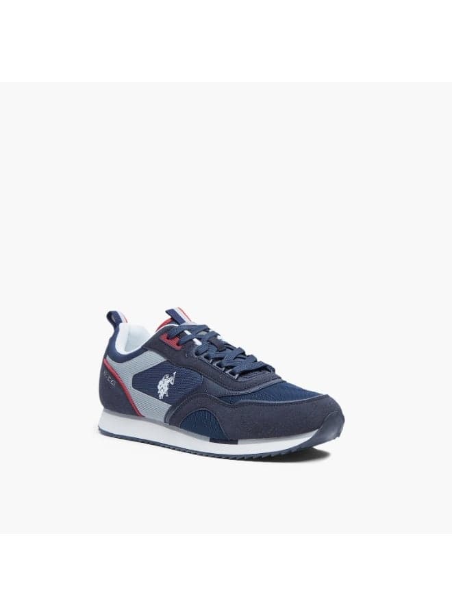 U.S. Polo Assn. Men’s Navy MEDI GLB 6FX Sneakers – Lightweight Casual Sports Shoes for Everyday Comfort