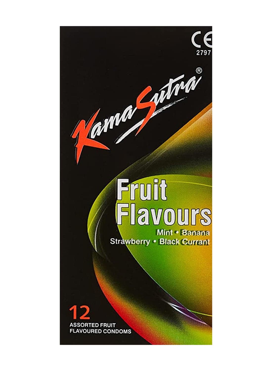 KamaSutra Fruit Flavours, 12 Pieces