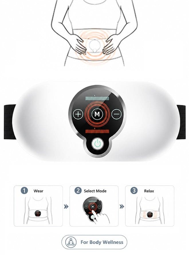 الحزام النحيف الكهربائي, Massager البطني اللاسلكي المحمول, Adjustable Vibration Massager for Belly Fat Burner ترويج الهضم