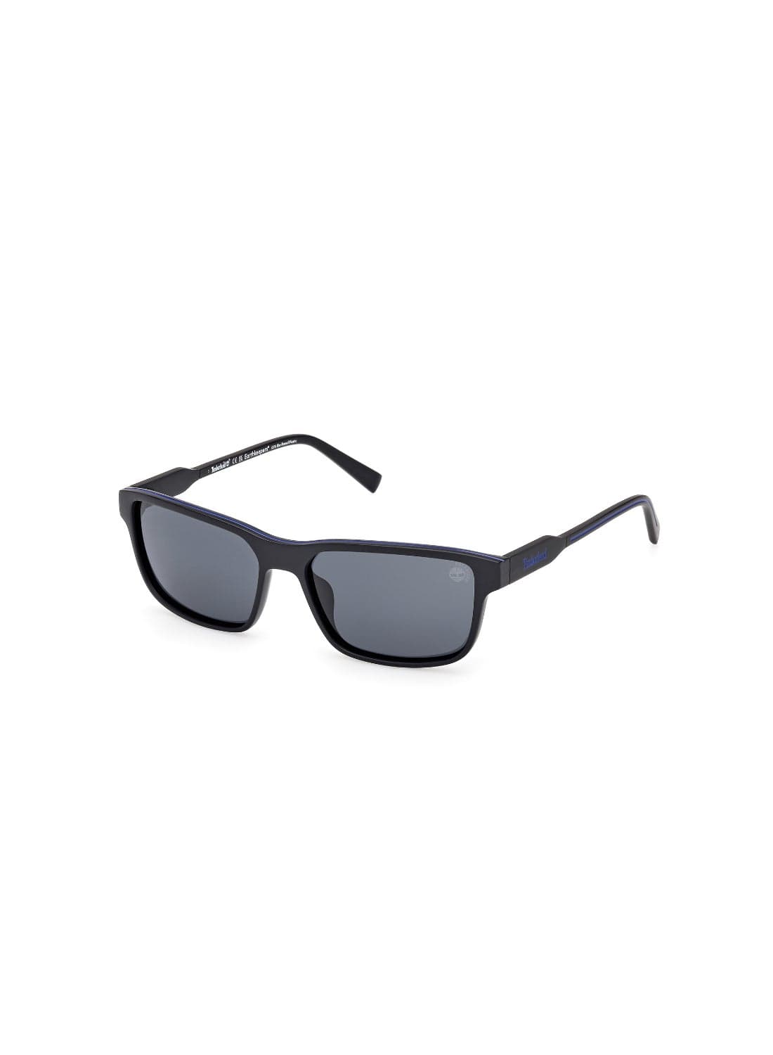 TIMBERLAND FULL RIM MALE RECTANGULAR BLACK INJECTED SUNGLASSES