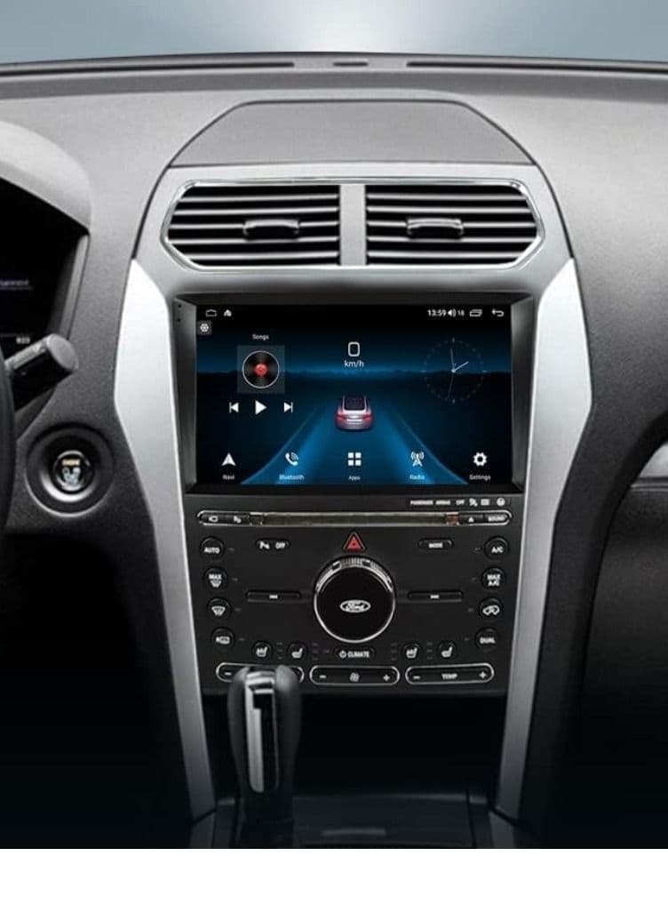 Android Screen For FORD Explorer 2011 To 2019 4GB Ram Support Apple Carplay Android Auto Wireless QLED Touch Screen Octa Core DSP Plug And Play