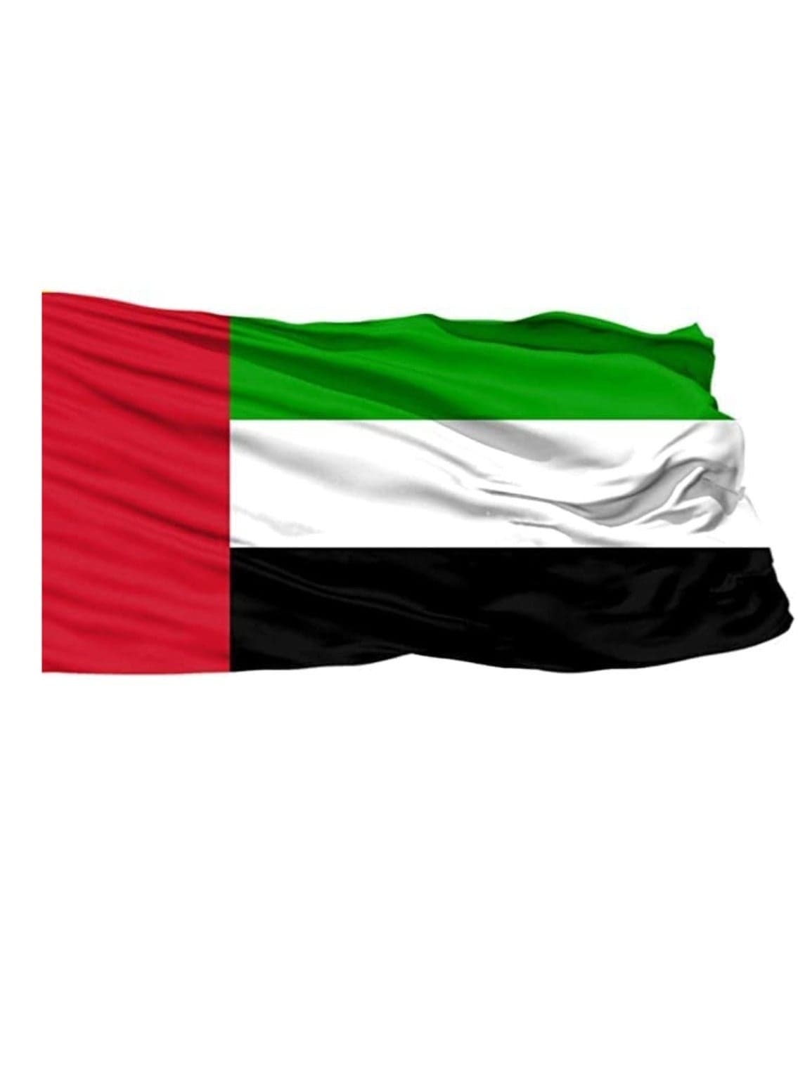 UAE Flag United Arab Emirates Flag National Day Durable Long Lasting For Outdoor And Indoor Use For Building Home And Car Decoration 3X15 Meter