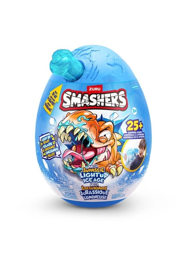 Smasher Dino Ice Age Light Up Mega Egg (S1)