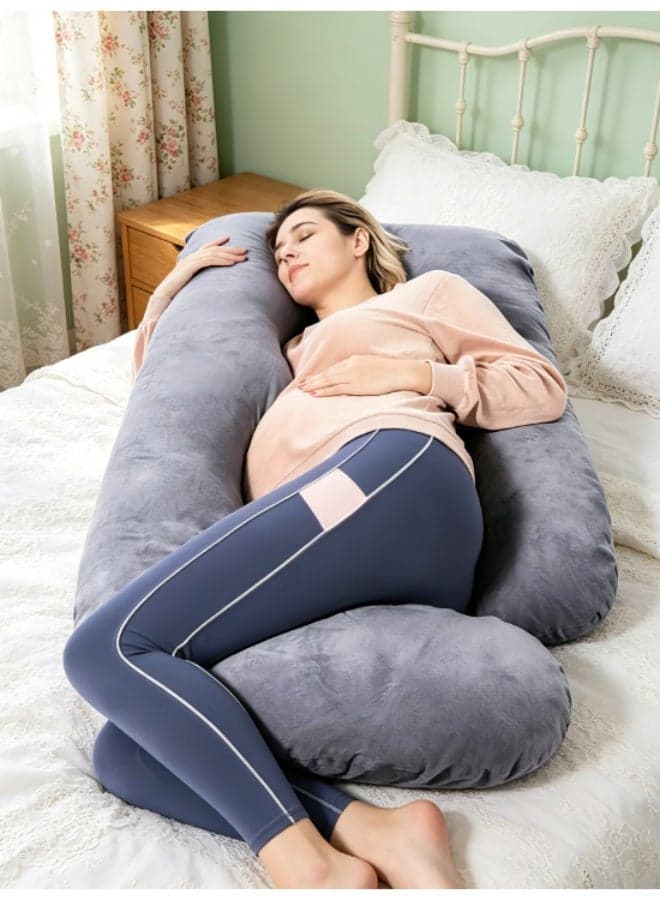 G+U-Shaped Pregnancy Pillow Full Body Maternity Support Pillow