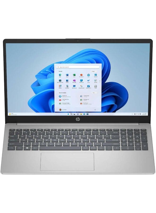 15-fd0095wm Laptop With 15.6-Inch Full HD Display, Core i5-1235U Processor/16GB RAM/512GB SSD/Intel Iris Xe Graphics/Windows 11 Home English/Arabic Natural Silver