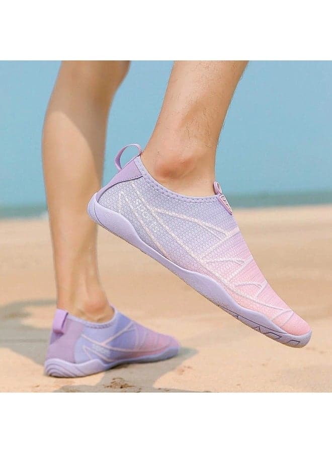 Water Shoes for Women,Quick Dry Wide Toe Breathable & Non-Slip Swimming Shoes