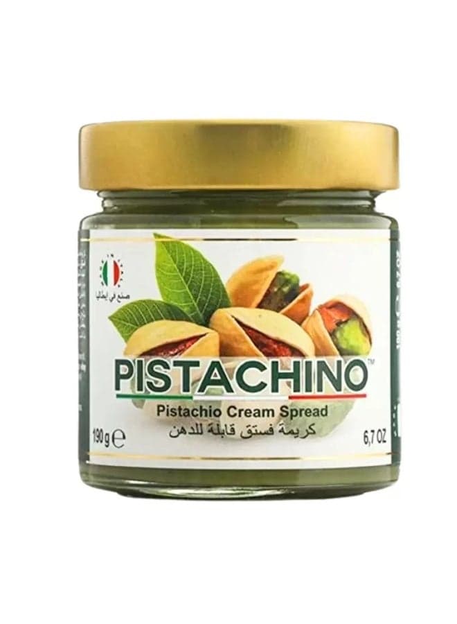 Pistachino Pistachio Cream Spread With Golden Color Lid- 190gms