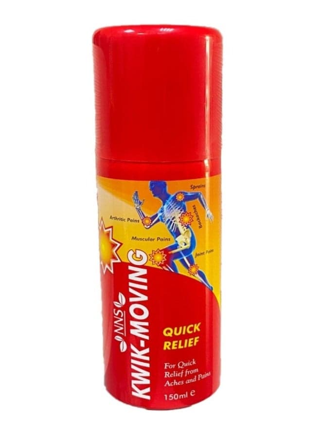 Kwik-Moving- Quick Relief Spray 150Ml