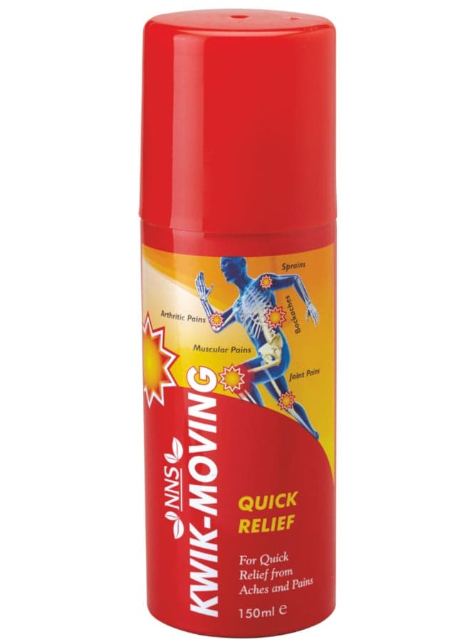 Kwik-Moving- Quick Relief Spray 150Ml