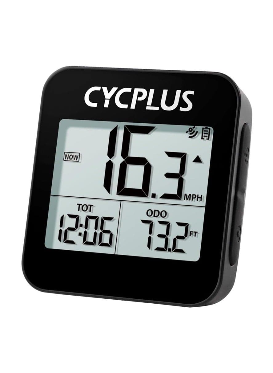 Gps Bike Computer, Wireless Cycling Computer With Automatic Backlight, Bicycle Speedometer Odometer With Waterproof And Lager Battery