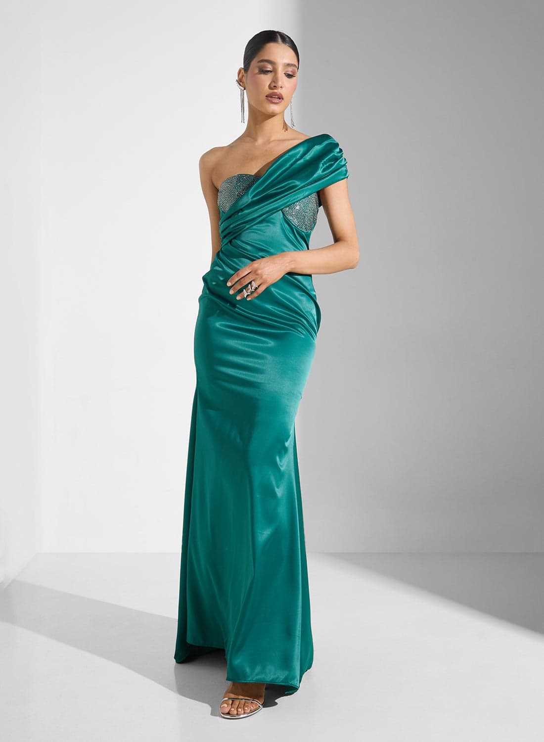 One Shoulder Bodycon Dress