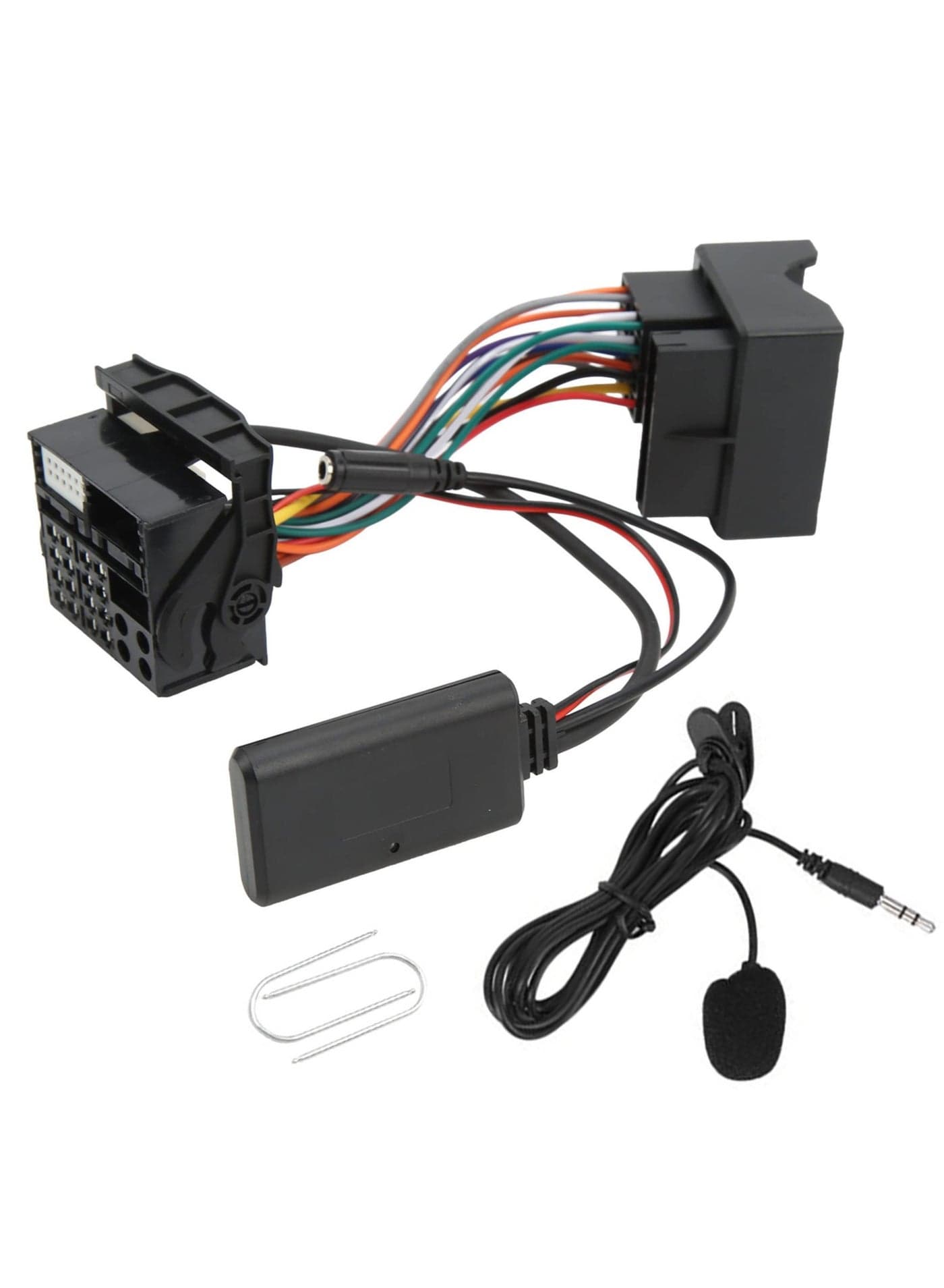 Wireless Bluetooth 5.0 Audio Adapter with Mic for BMW E46 3 Series, Handsfree Music and AUX Input