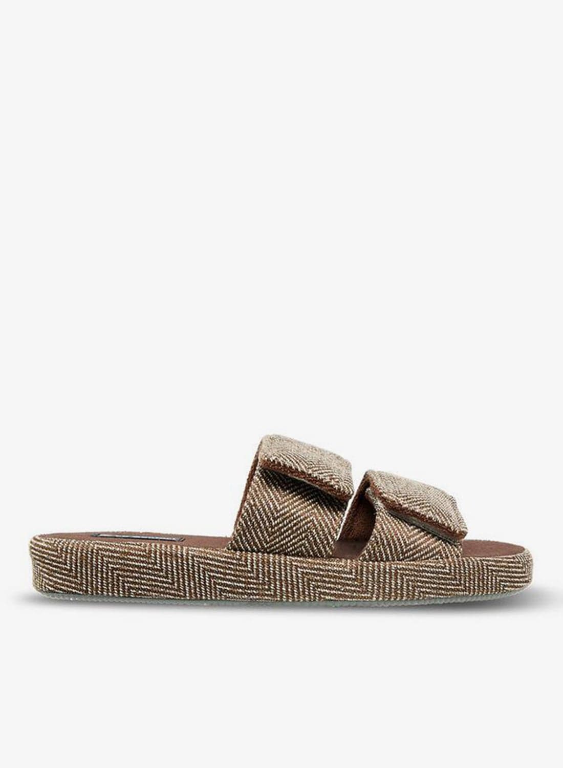 Men Hook and Loop Strap Bedroom Slippers