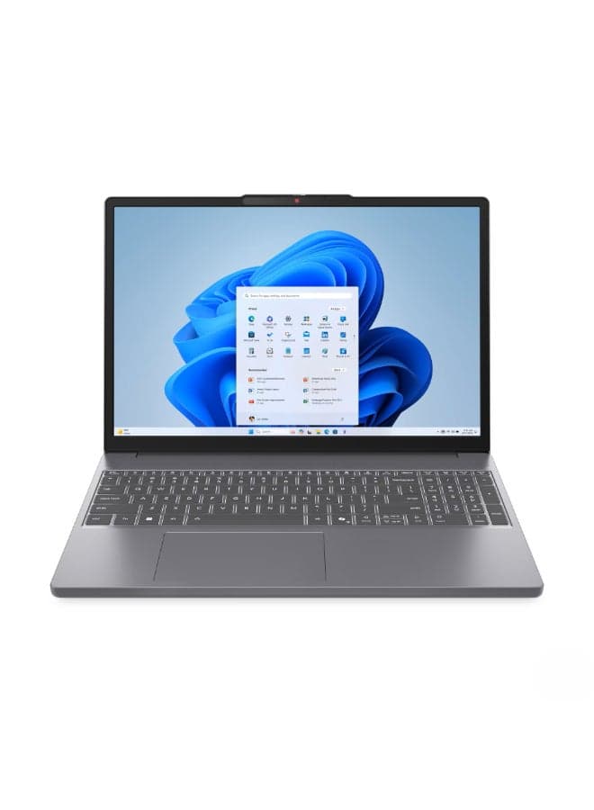 IdeaPad Slim 3 Laptop With 15.3 Inch WUXGA (1920x1200) IPS Display, Core i5-13240H Processor/8GB RAM DDR5/512GB SSD/Windows 11 Home/Intel UHD Graphics/ English/Arabic Luna Grey