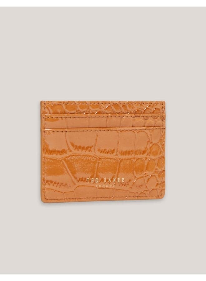 Croc Effect Card Holder