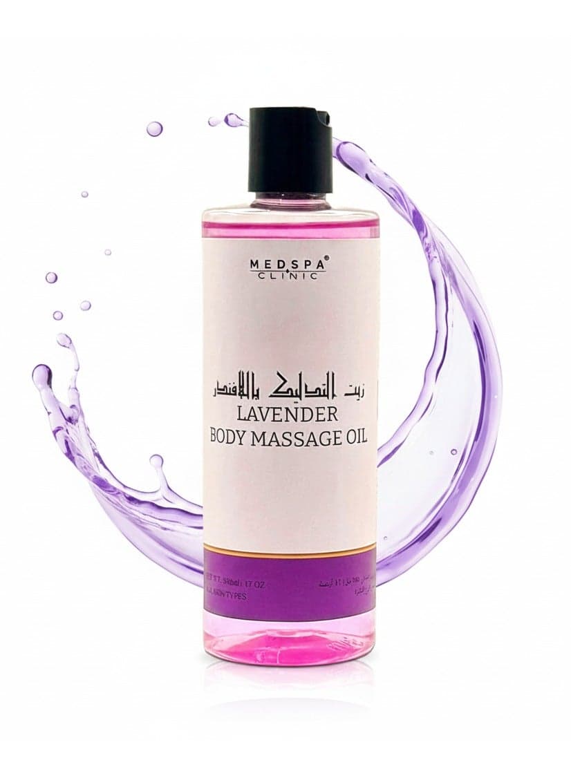 Lavender Body Massage Oil Intensive Re-vitalising Treatment 500ml