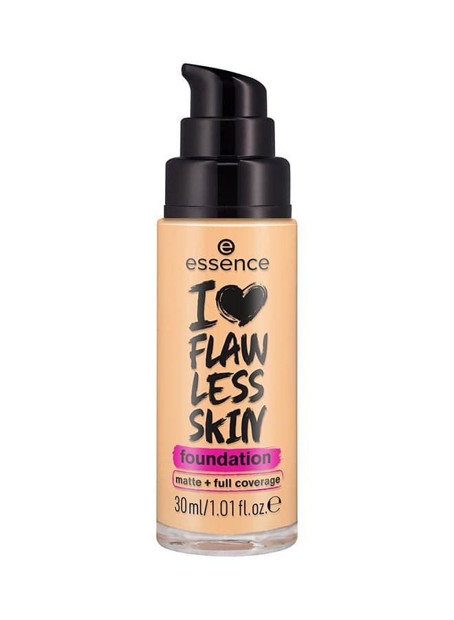 I Love Flawless Skin Foundation | 60 Dark Ivory | High Coverage Matte Finish | Long Lasting | SPF 20 Protection | Liquid Foundation for Deep Skin Tone | 30ml Dark Ivory 60