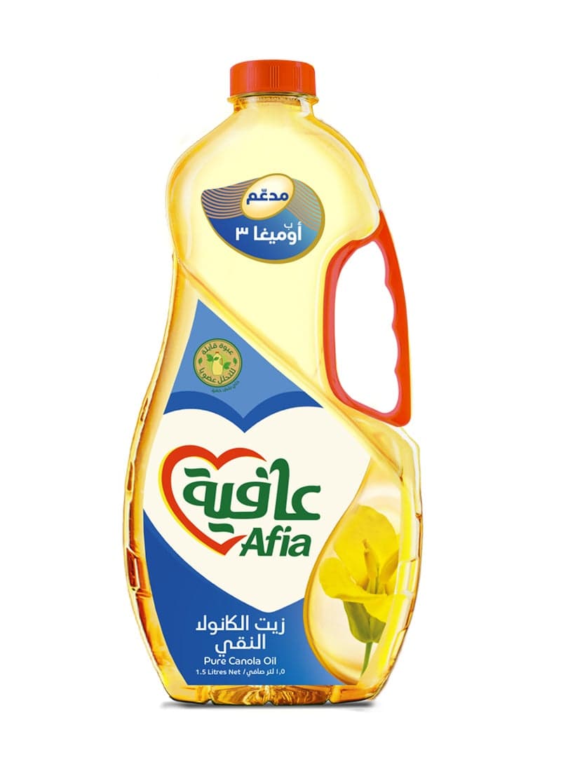 Pure Canola Oil Enriched With Vitamin E