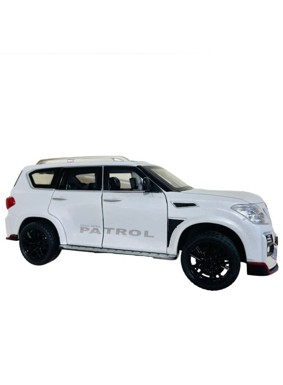Nissan Patrol Diecast Car-White