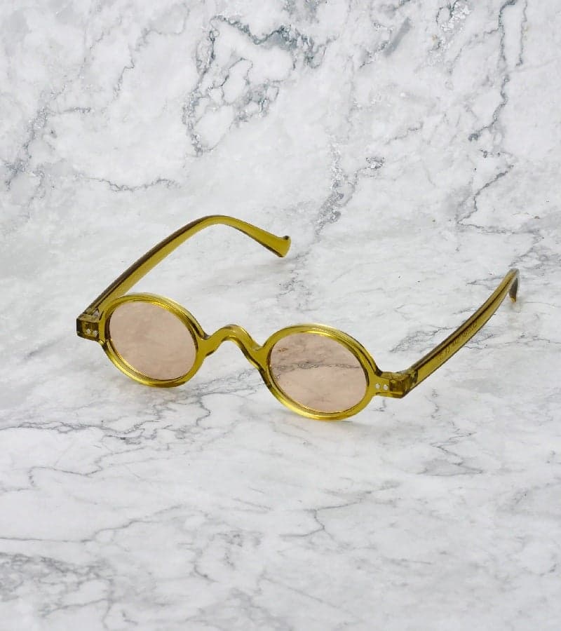 Explicit Poets Unisex LIAM Olive - Light Brown Stylish Sunglasses, 9EP9