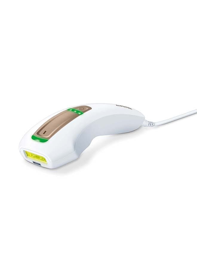 IPL 5500 Pure Skin Pro for long-lasting hair removal | Handy design | "Auto Flash" mode | Clinically tested | Compatible with the " MyIPL" app | Skin type sensor| 2 Years Warranty White/Brown