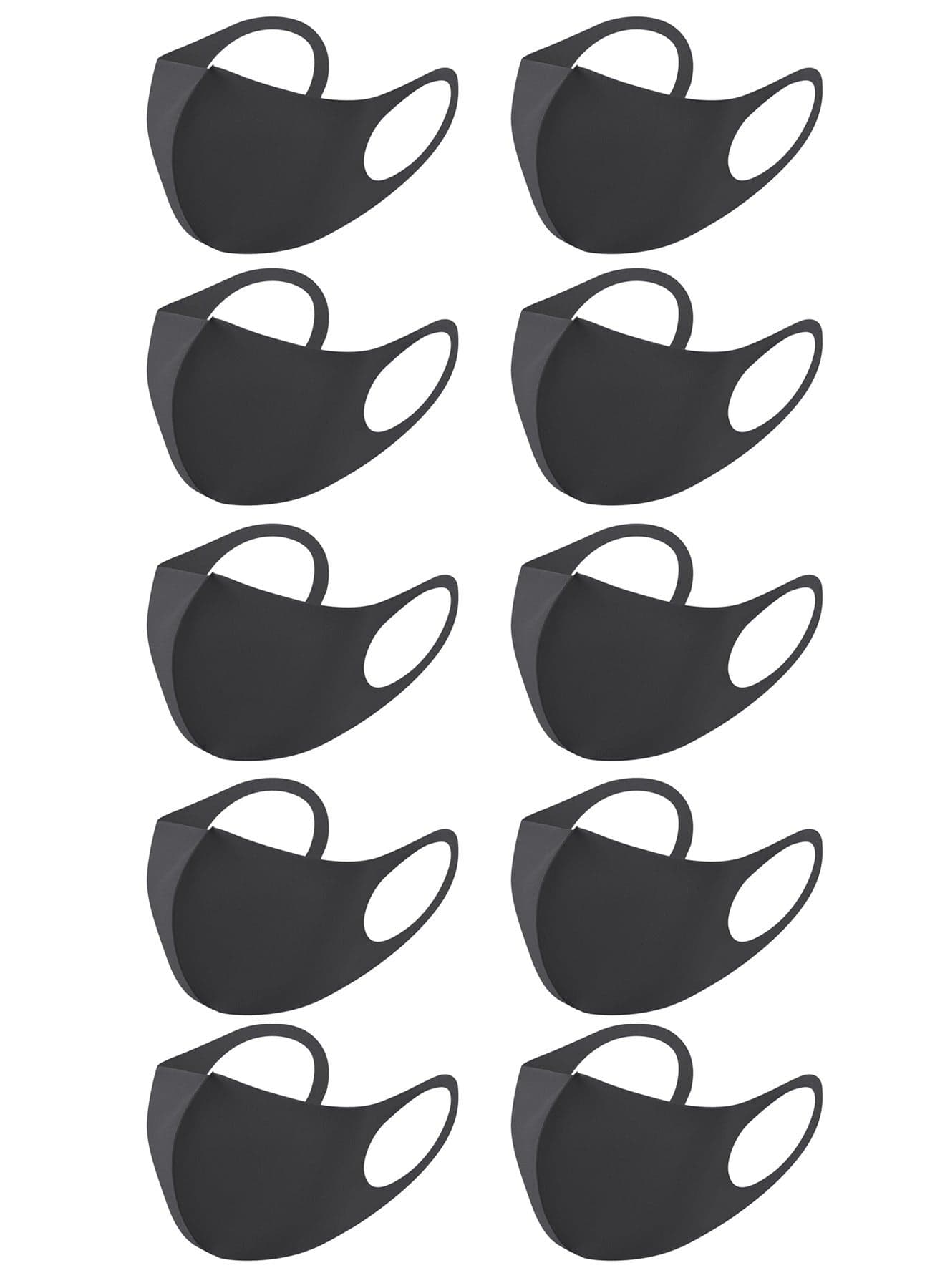 10-Piece Cotton Face Mask Set