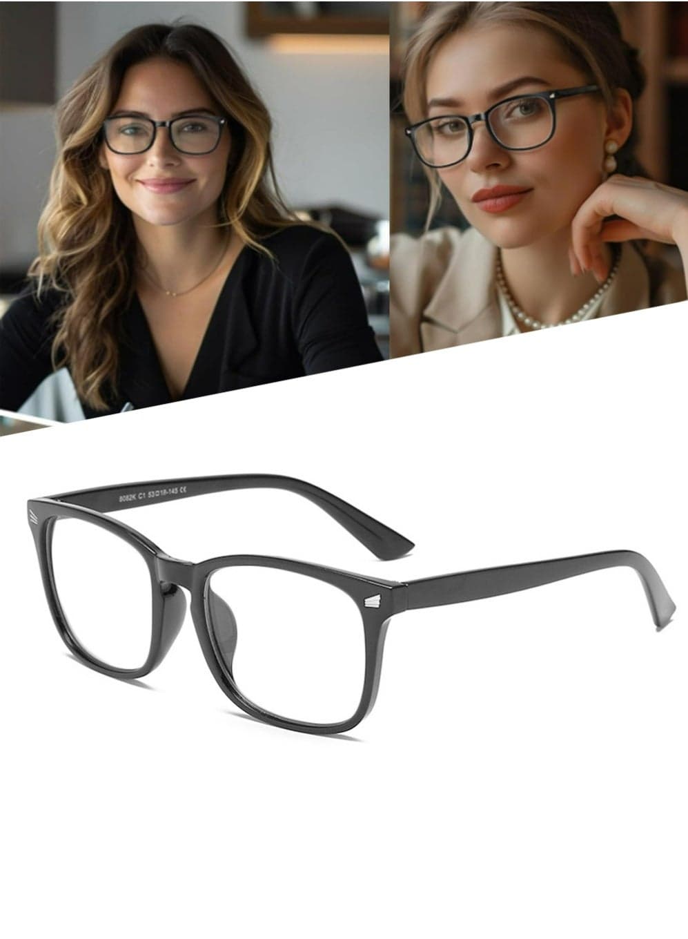 Blue Light Glasses for Men and Women, Filter Blue-light Blocking Eyeglasses Ultra Light Reading TV PC Phone Computer Fashion Gaming Eye Glasses