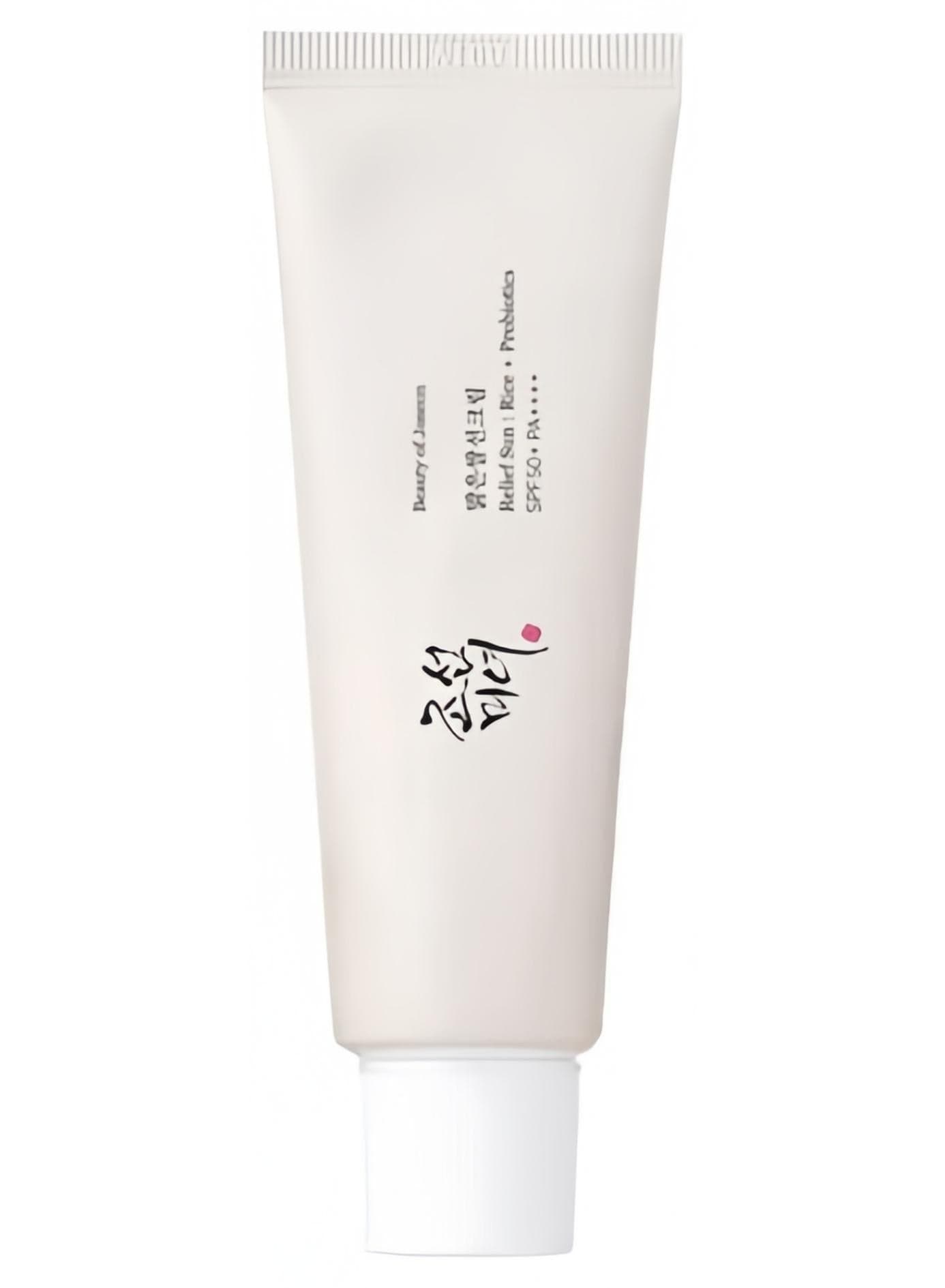 Relief Sun Rice + Probiotics Sunscreen for face moisturizing sunblock with SPF 50 PA++++ Korean sunscreen skincare 50ml 50ml