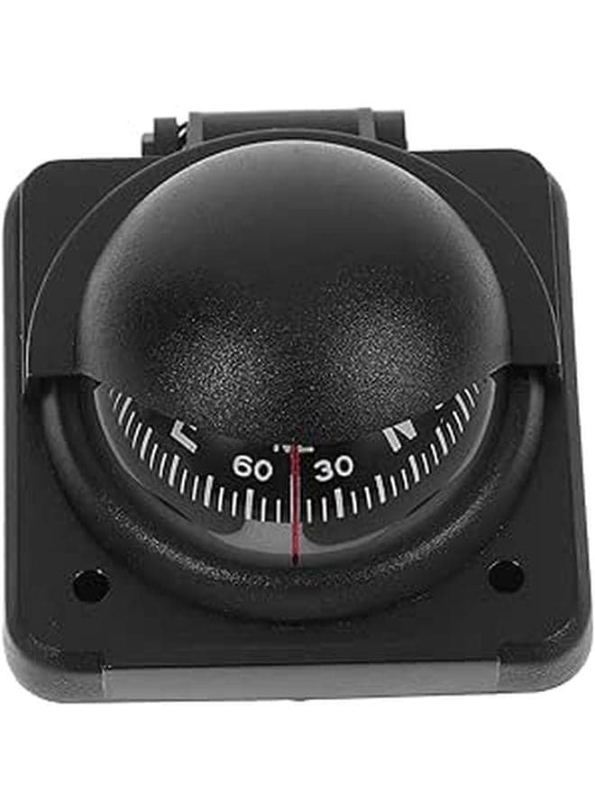 Adjustable Magnetic Declination Car Compass Ball Dashboard Mount for Vehicle Navigation