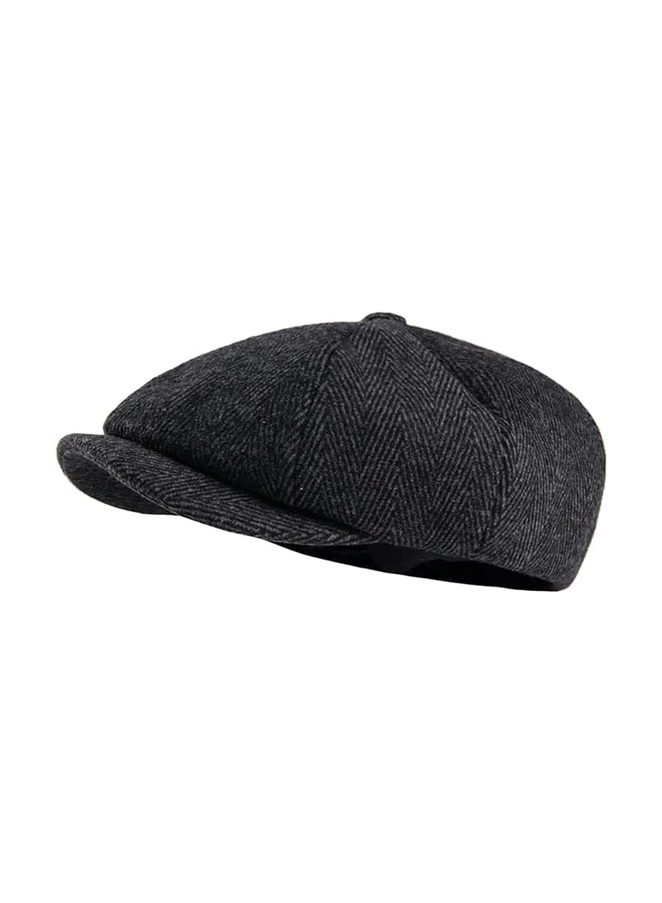 Cotton Flat Cap Gatsby Beret Ivy Cabbie Newsboy Hat for Men