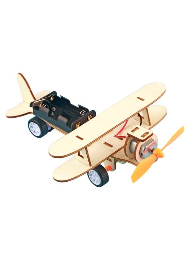 DIY Electric Glider Model Kit with Pre Cut Wood Motor and Electronics Build Your Own Motorized Aircraft for Fun Hands On STEM Exploratio Creative Engineering