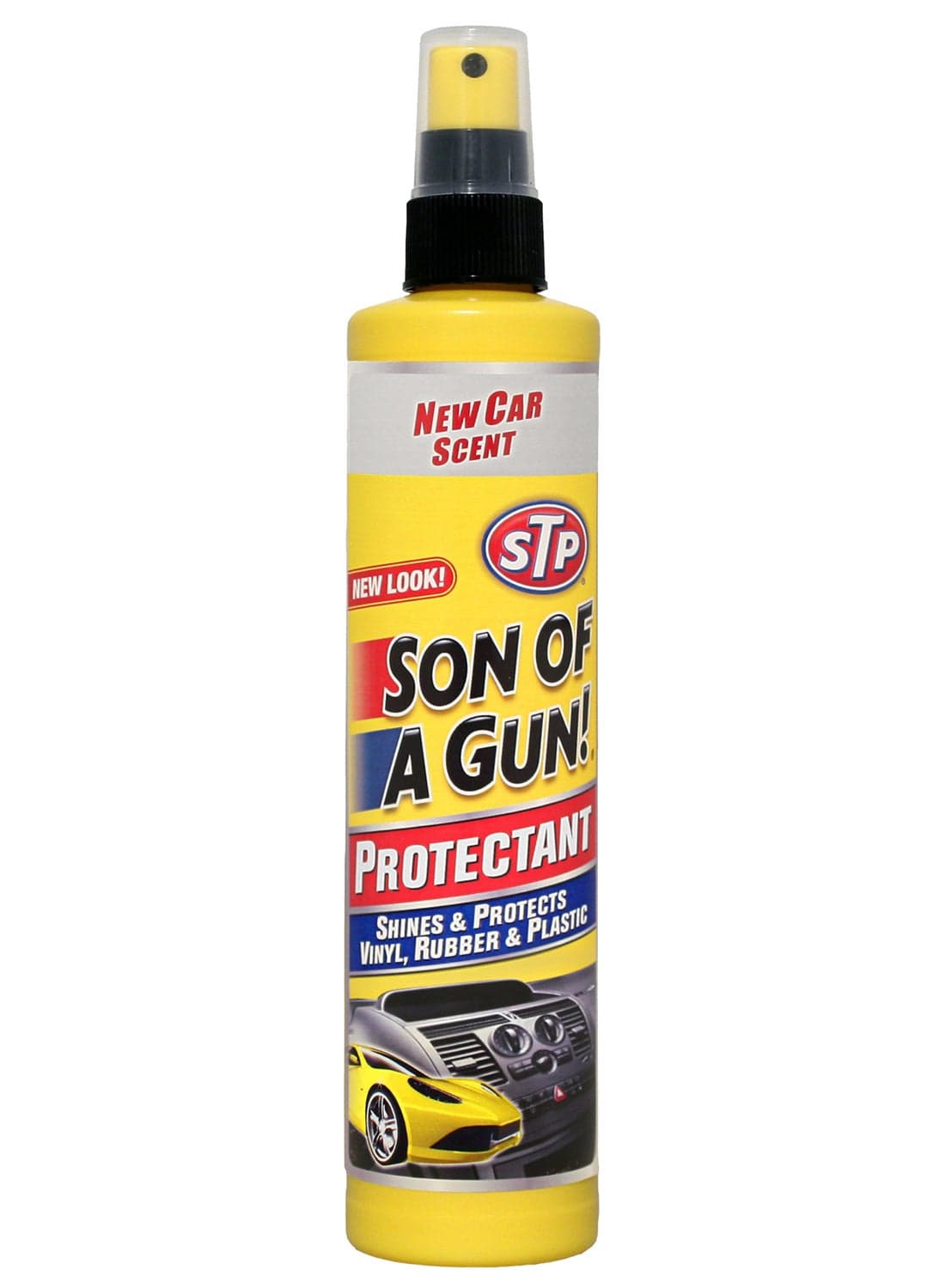 STP Protectant 10Oz, Shines And Protects Vunyl, Rubber And Plastic, New Car Scent, 1 Piece