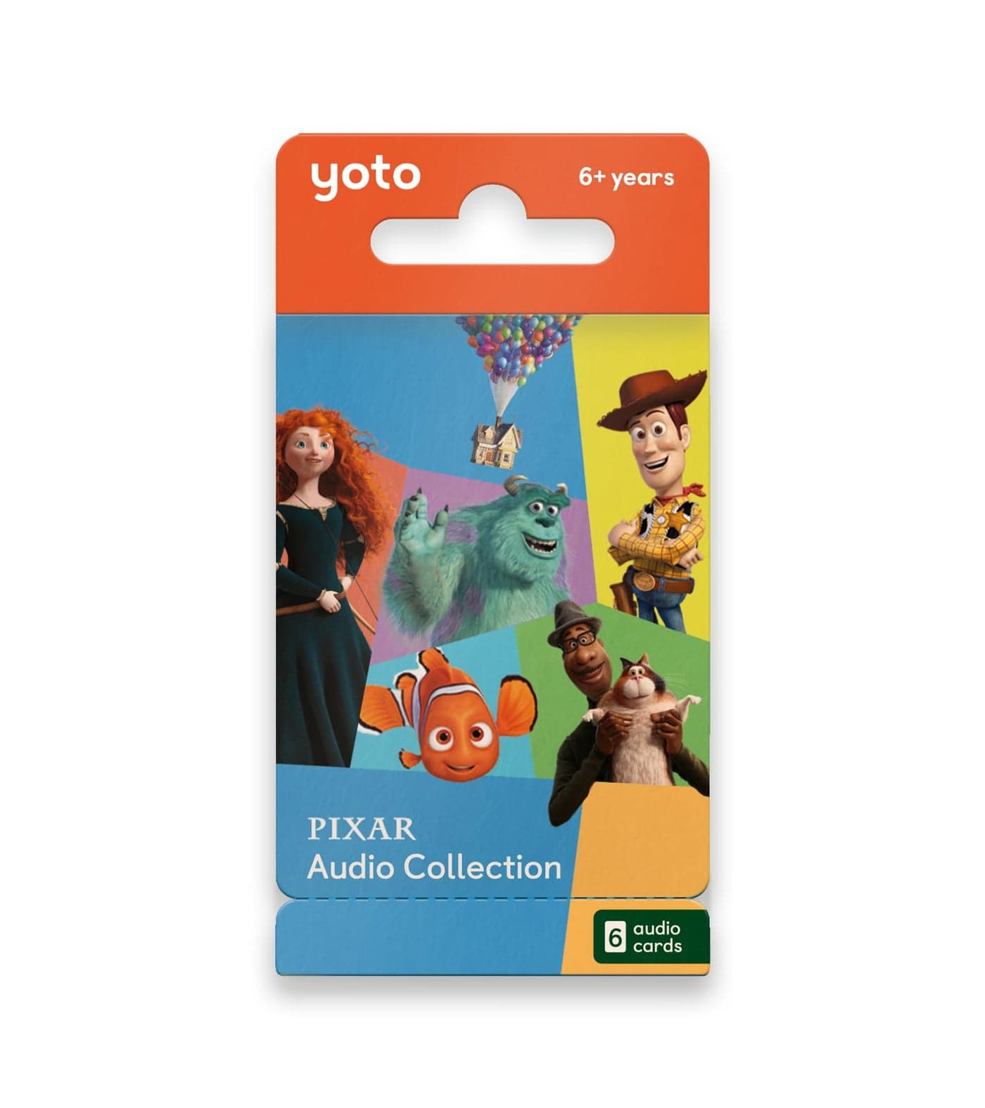 Yoto Disney Pixar Audio Collection – 6 Kids Audio Cards for Use with Player & Mini All-in-1 Audio Device, Educational Screen-Free Listening with Fun Playtime, Bedtime & Travel Stories, Ages 6+