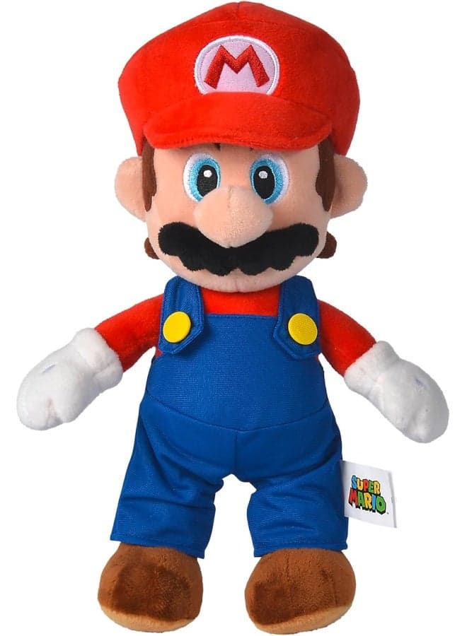 Super Mario Bros Mario Plush Toy 30Cm