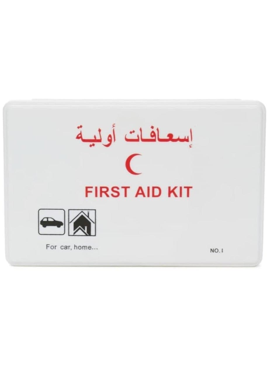 All-Purpose Portable Compact First Aid Kit for Minor Cuts, Scrapes, Sprains & Burns, Ideal For Home, Car, Travel, Camping and Outdoor Emergencies, 42 Pieces First Aid Kit