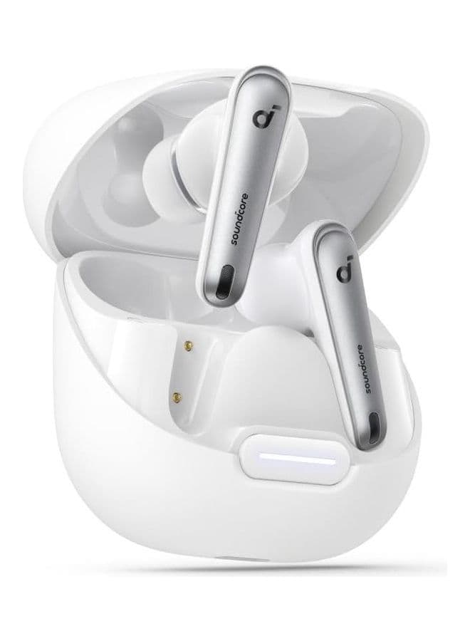 Liberty 4 NC Earbuds, 98.5 Percent Noise Reduction, Adaptive Cancelling To Ears And Environment, Hi-Res Sound, 50H Battery, Wireless Charging, Bluetooth 5.3 White