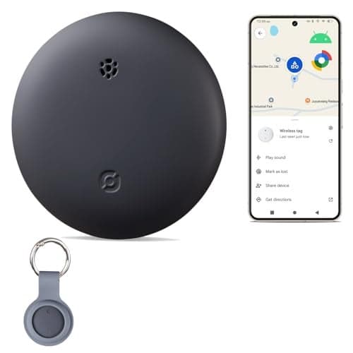 2025 Upgraded Android Air Tracker, Bluetooth Tracker Tags for Android Phones, Compatible with Google Find My Device, Item Locator for Luggage, Keys, Backpack