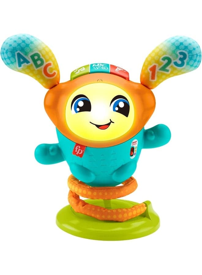 Baby To Toddler Learning Toy Dj Bouncin’ Beats With Music Lights And Motorized Bouncing Action, Uk English Version