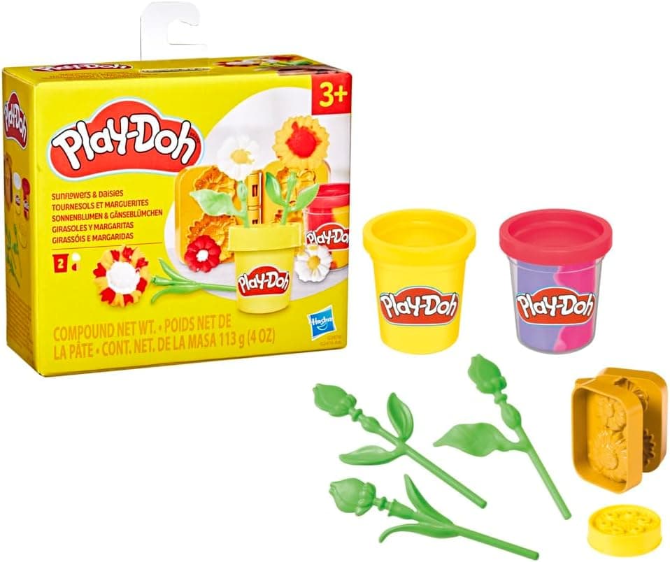 0Sunflowers & Daisies Flower Toy Arts & Crafts Kit for Kids 3+