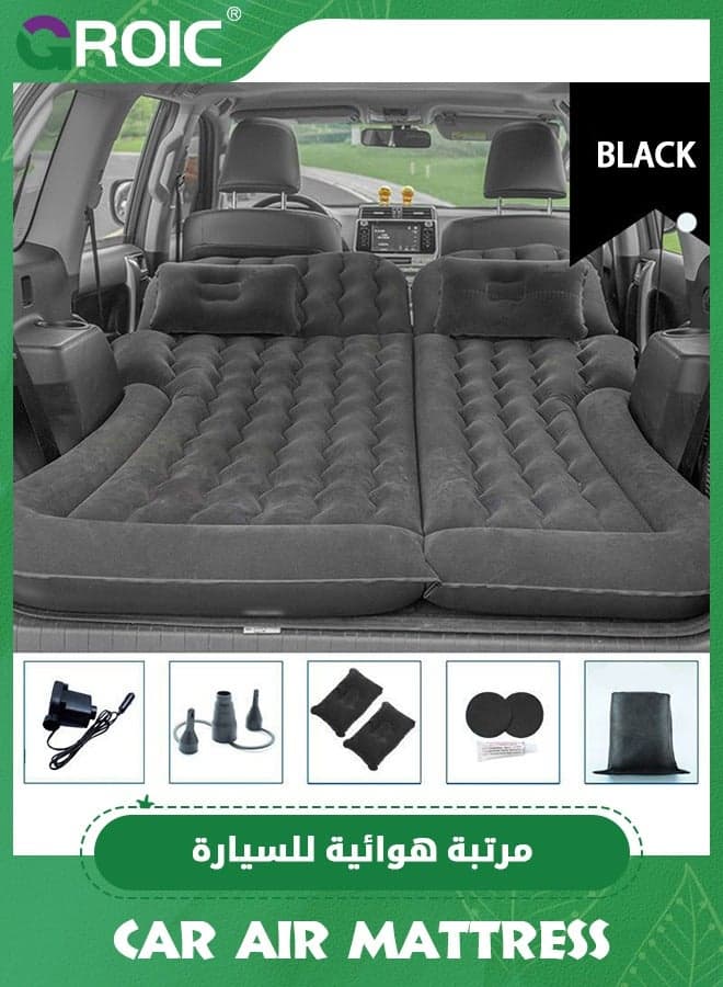 3 in 1 SUV Air Mattress, Car Mattress with Electric Air Pump, Twin Air Mattress, Inflatable Mattress, Blow Up Mattress, Air Mattress Twin, Car Bed Camping Bed for SUV MPV RV for Camping and Travels