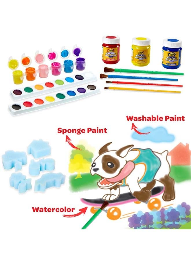 Kid's Washable Paint Set