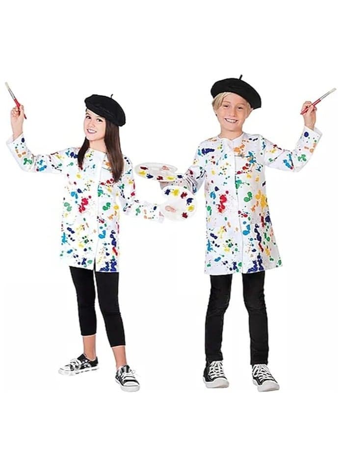 Home Smart Artist Costume Dress for Children's Creative and Learning Activity Dress for Boys and Girls