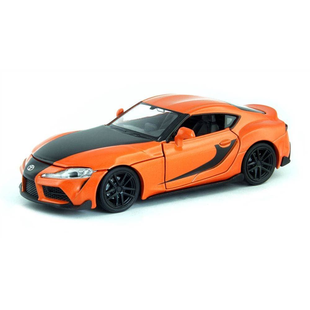RMZ City Toyota GR Supra 2020 Die-cast Car (1:32, Orange/Black)