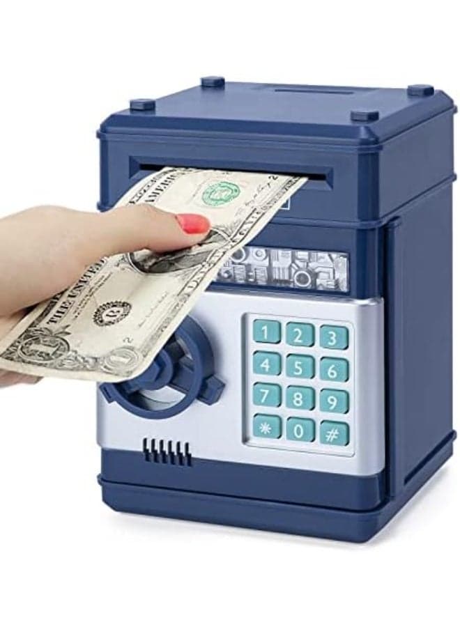 Piggy Bank for Boys, Electronic Piggy Banks Password Money Saving Box Gifts for 11 Year Old Boy Money Bank Toy Birthday Gifts for Boys Girls Kids Safe Cash Coin Can